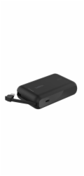Belkin BOOST CHARGE™ USB-C Power Delivery PowerBanka s integrovaným USB-C kabelem, 10000mAh, 20W, černá