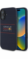 Red Bull Pevné pouzdro RBHMP16S24SIHSRV na iPhone 16 6.1 navy silikonové horizontální logo MagSafe