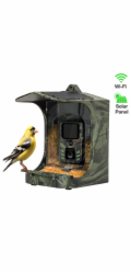 EVOLVEO StrongVision BirdFeeder, Chytré krmítko pro ptáky s kamerou a solárním panelem