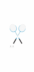 Sada na badminton REBEL RBA-4101
