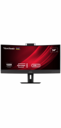 ViewSonic VG3457CV 34" 21:9,3440 x 1440,SuperClear®VA,zakřivený,2 HDMI,DP,100W USB-C,RJ45,USB,speakers,výš. nast.,webcam