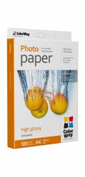COLORWAY fotopapír/ high glossy 200g/m2, A4/ 100 kusů