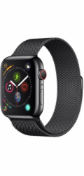 Devia Apple Watch Elegant Series Milanese Loop 44/45/46mm - Space Black