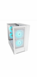 COUGAR PC skříň OMNYX White Mid Tower Mesh Front Panel 2 x 160mm ARGB Fan, Rear Panel 2x 160mm ARGB Fan