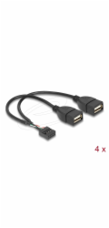 Delock 8 portový USB 2.0 Hub