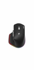 ACER bezdrátová myš Easy Fit Mouse,ergonomická,4000dpi,6 tlačítek,RGB,10m dosah,USB-C,BT,Black