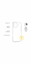 TPU gelový kryt FIXED Story AntiUV pro Apple iPhone 17, čirý