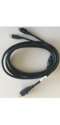 Epson PUSB Y cable USBB / 3PPP 3.0m černý