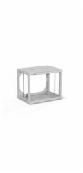 ALANTEC Závěsná skříň 19" 9U 600x450, šedá barva