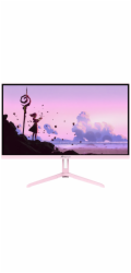 AROZZI NOVA herní monitor 23,8" 24T1K200 Pink/ LED/ 1920x1080/ 200Hz/ IPS/ 1000:1/ 1ms/ HDMI/ DP/ růžový