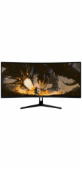 AROZZI NOVA herní monitor 34" 34T2K165 Black/ LED/ 3440x1440/ 165Hz/ VA/ 4000:1/ 1ms/ 2xHDMI/ 2xDP/ černý
