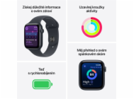 Apple Watch SE 3 GPS + Cellular 44mm Polnočný hliník s polnočným športovým remienkom - S/M