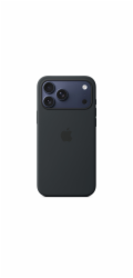 iPhone 17 Pro Max Silicone Case with MS – Black