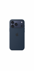 iPhone 17 Pro Max Silicone Case with MS–Midnight