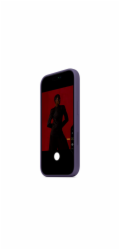iPhone 17 Pro Silicone Case with MS – Purple Fog