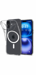 Spigen kryt Liquid Crystal Magsafe pre iPhone 17 - Clear White