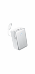 Powerbanka Anker Nano 10000mAh, 45W s kabelem USB-C bílá
