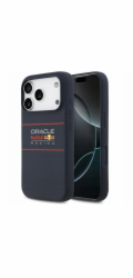 Red Bull Silicone Horizontal Logo MagSafe Zadný Kryt pre iPhone 17 Pro Max modrý