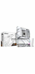 GIGABYTE MB Sc AM5 X870 A ELITE X ICE, AMD X870, 4xDDR5, 2xUSB-C, 2x HDMI, Wifi, ATX