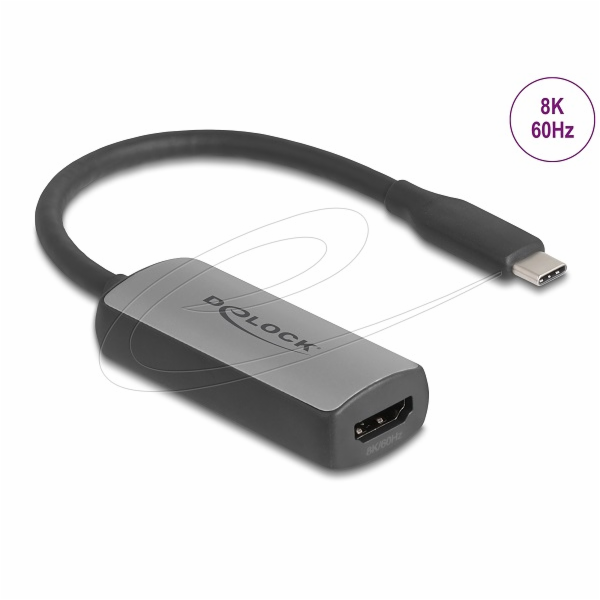 Delock Adaptér z rozhraní USB Type-C™ na HDMI (režim DP A...