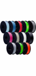Print-me sada filamentů Print-Me mix Swift PETG, Smarfit PLA, Smooth ABS, Flex 20D, Flex 40D, Smooth ASA - 1,75 mm 1,2 kg - 12 barev