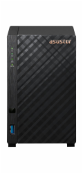 Asustor NAS AS1202T 2x 3,5" SATA/ Realtek RTD1619B, Quad Core 1.7 GHz, 1 GB DDR4 RAM, 1x 2.5GLAN, 3x USB3.2 Gen1