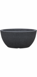 Scheurich Barceo O miska na rostliny 39 cm x 18 cm kamenitě černá
