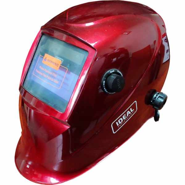 Ideal Samozatemňovací helma APS-510G ČERVENÁ TrueColour
