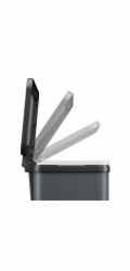 Hailo Öko duo Plus L dark grey, matte