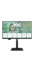 AOC LCD 24P4CV 23,8" IPS/1920x1080@120Hz/4ms/300cd/HDMI/DP/4xUSB/USB-C dock/RJ45/Repro/Pivot/HAS/5 let