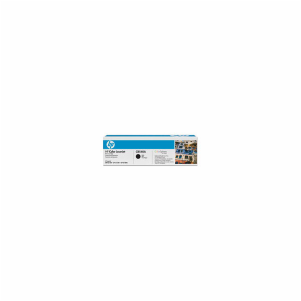 HP 125A Black LJ Toner Cart, CB540A (2,200 pages)