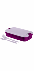 Krabička Curver® Lunch&Go 1300 ml, fialová. krabička