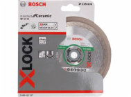 Diamantový dělicí kotouč BOSCH X-LOCK 125x1,6x7 mm