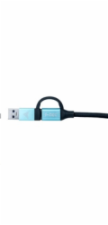 i-tec USB-C kabel na USB-C s integrovaným USB 3.0 Adaptérem