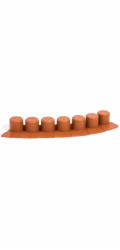 Palisáda Prosperplast IPAL7 6cm x 4,05m terakota