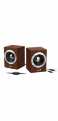 GENIUS repro SP-HF280, 2.0, 6W, dřevěné, hnědé