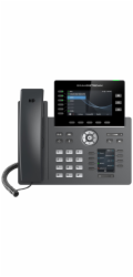 Grandstream GRP2616 SIP telefon, 2xdisplej, 4.3" a 2.4", 6 SIP účty, 24 pr.tl.,2x1Gb, WiFi, BT, USB