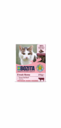 BOZITA Fresh Menu Beef in sauce - mokré krmivo pro kočky - 370g