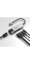 DUB-M520 USB-C hub s Ethernetem a napájením, USB hub