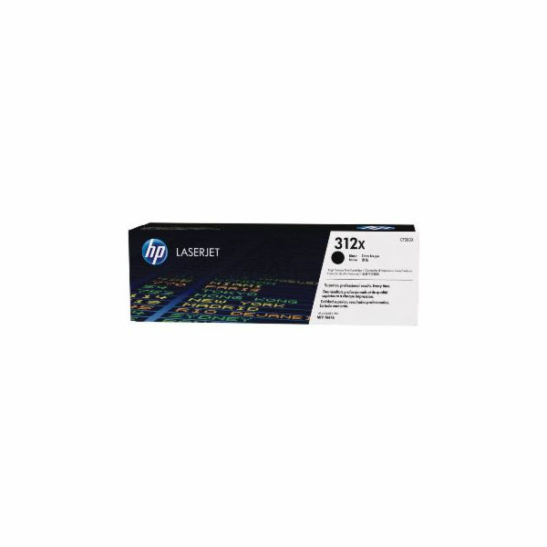HP 312X Black LJ Toner Cart, CF380X (4,400 pages)