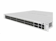 BAZAR - MikroTik Cloud Router Switch CRS354-48P-4S+2Q+RM, 650MHz CPU, 64MB, 1x10/100, 48xGLAN(PoE), po opravě, komplet