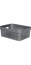 Box Curver Infinity Dots 11L šedý