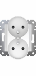Schneider Electric Asfora Double Nest Z/U White (Eph9810221)
