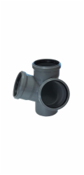 Magnaplast úhlový kříž 67° pro vnitřní kanalizaci HTED 110mm (11450)