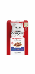 GOURMET Mon Petit Fish Mix - wet cat fo