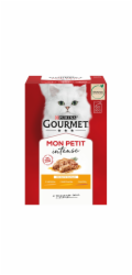 GOURMET Mon Petit Poultry Mix - wet cat