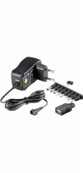 Qoltec 53995 Overvoltage power strip for RACK 19 with CB | 1U | 16A | PDU | 6xFRENCH | 2m