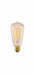 Inteligentní žárovka Tellur WiFi Filament E27, oranžová, bílá/teplá, stmívač