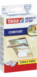 tesa Comfort střešní okenní síť proti hmyzu 1,2 x 1,4 cm bílá