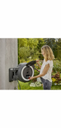 GARDENA bateriový nástěnný hadicový box PowerRoll XL 18V P4A solo, 35 metrů, naviják na hadici
